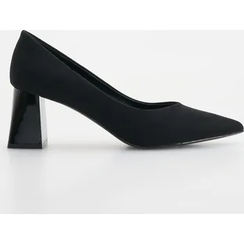 Dámské lodičky Reserved - Lodičky na širokém podpatku - černý - 122CQ-99X - 122CQ-99X-36