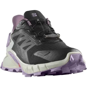 Dámská běžecká obuv Trailové běžecké boty Salomon Supercross 4 GTX Gore-tex W L47461800 Black/Vanilla Ice/Orchid Petal 25/26 41 1/3