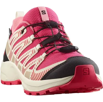 Dětská sportovní obuv Dětské/juniorské boty Salomon XA PRO V8 WP Rouge red/vanilla/ice flamingo/pink L47729500 25/26 36