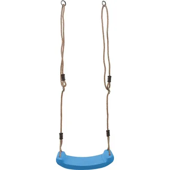 Dětská houpačka 4iQ Houpačka plastová světle modrá na dětská hřiště 42cm