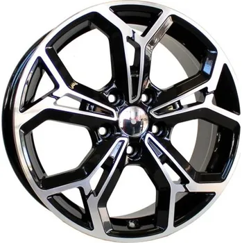 Alu kolo Alu kola Racing Line FE190, 18x7.5 5x114.3 ET51, černá + leštění