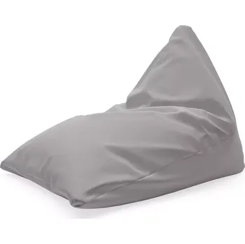 Sedací pytel Sedací vak Triangl Šedá: 120 x 100 x 100 cm - Sablio