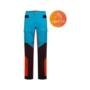 Pánské kalhoty La Sportiva SUPERCOULOIR GTX PRO PANT Men Tropic Blue/Cherry Tomato modrá L