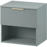 Cersanit Navado skříňka s deskou 60x45x56.7 cm pod umyvadlo závěsná modrá-zelená S1023-001