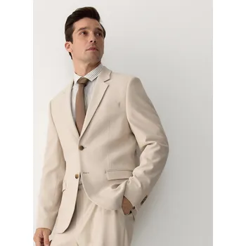 Reserved - Sako regular fit s viskózou - béžová - 8684N-08X - 8684N-08X-56