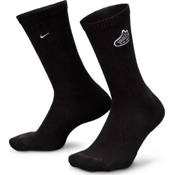 Pánské ponožky Vysoké bavlněné ponožky Nike EVERYDAY PLUS CUSHIONED (1 PAIR) černé HJ0916-010 - M | UK 7,5 | US 10