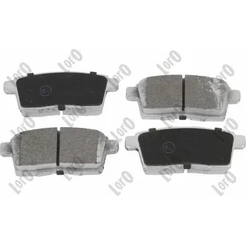 Brzdová destička Sada brzdových destiček, vždy 4 kusy v sadě ABAKUS 231-02-155