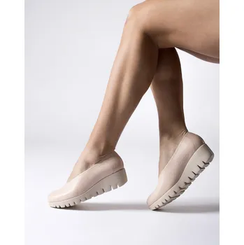 Dámské tričko Wonders dámské baleríny na platormě C-33100 Fly pudrové Velikost: 41