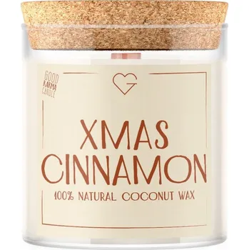 Svíčka Goodie Svíčka s dřevěným praskajícím knotem - XMAS Cinnamon 280 g