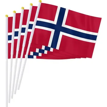 Vlajka WARAGOD Mávající vlajka 30 x 40 cm, Norsko