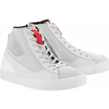 Moto obuv Boty STATED, ALPINESTARS (bílá/šedá) 2026 45