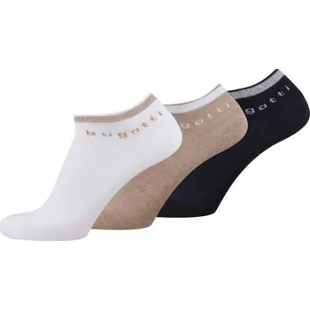 Pánské ponožky Bugatti 3 PACK - ponožky 6138-871 43-46 + 2 měsíce na vrácení zboží