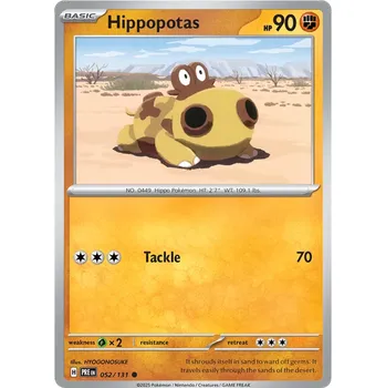 Sběratelská karetní hra Pokémon TCG Hippopotas 052/131