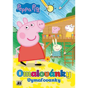 omalovánky JIRI MODELS Omalovánky A4 prasátko Peppa Pig
