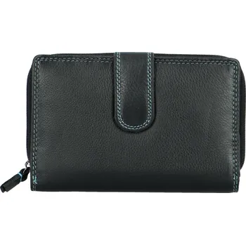Peněženka Dámská kožená peněženka černá - Bellugio Berenike černá