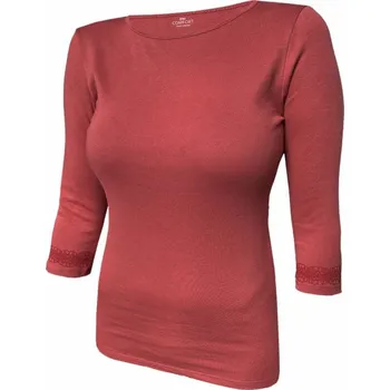 Dámské tričko Dámské tričko, 3/4 rukáv KABENA 801 tm.starorůžová M