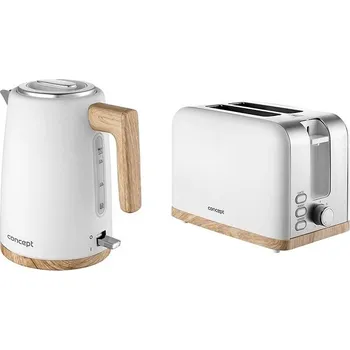 Rychlovarná konvice Concept RK3315 + TE2015, bílý