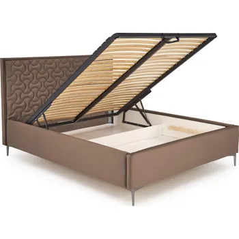 Ložnice Manželská postel Halmar MODULO W2 160 - čelo béžová tap. Monolith 09 (1p=1szt)