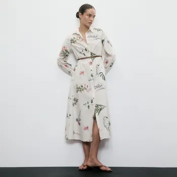 Dámské šaty Reserved - Košilové šaty s&nbsp;páskem - vícebarevná - 212FH-MLC - 212FH-MLC-S