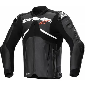 Moto bunda Bunda ATEM 5, ALPINESTARS (černá/bílá) 2026 50