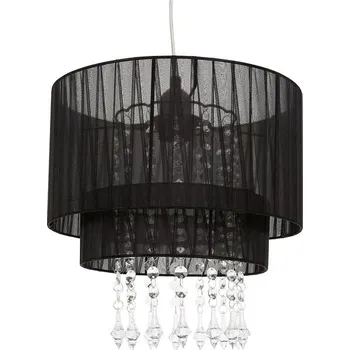 Osvětlení Smartwares Stropní svítidlo 30 cm, textil, černé