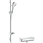 Hansgrohe Raindance Sprchový systém E 120/Ecostat Select, výška: 101 cm, počet sprchových proudů: 3
