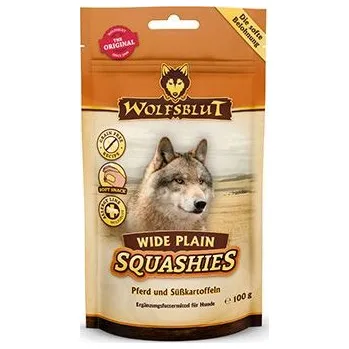 Pamlsek pro psa Wolfsblut Dog Squashies Wide Plain 100g