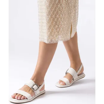 Dámské sandále Wonders dámské kožené sandály Balear BT-8903 off white Velikost: 40