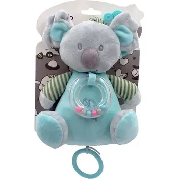 plyšák Hrací plyšová koala mentolová 18 cm