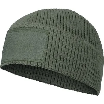 Čepice Helikon-Tex Čepice RANGE Beanie - Grid Fleece - olivově zelená