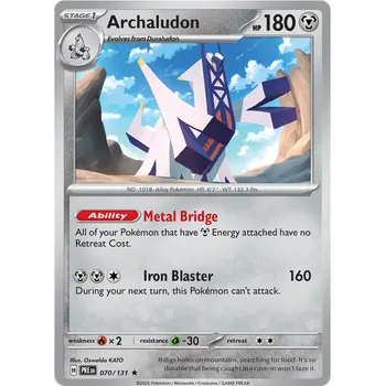 Sběratelská karetní hra Pokémon TCG Archaludon 070/131 - Holo