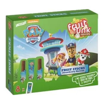 Dětská výživa Fruit Funk Ovocné tyčinky Tlapková patrola váha 80g (8x10g)