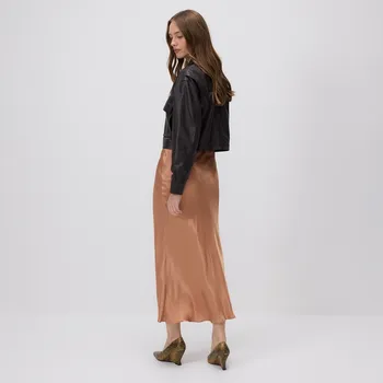 Dámská sukně Reserved - Viskózová maxi sukně - růžová - 146FK-38X - 146FK-38X-XS