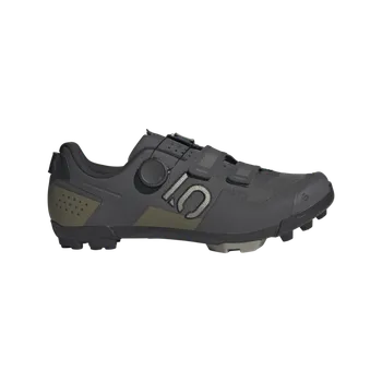 Pánské cyklistické tretry Five Ten Kestrel Boa Grey Six / Silver / Olive Strata