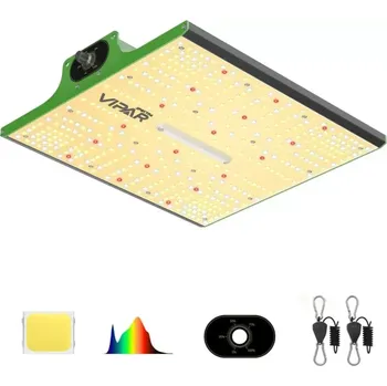 LED panel LED ViparSpectra PRO Series P600 - 100W - 2024 Upgraded (Nová a silnější verze plnospektrálního světla P600. O 10% silnější vylepšený model pro rok 2024 s SMD chipy LM281B+, které maximalizují finální výsledky a to i při velmi nízké spotřebě!)