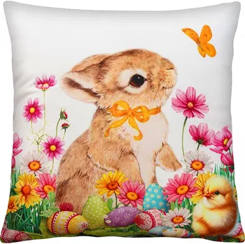 Polštář Velikonoční polštář CANDY I. 40x40 cm Mybesthome Varianta: Povlak na polštář s výplní, 40x40 cm