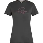 Dámské funkční triko Icebreaker W Mer 150 Tech Lite SS Tee Sunrise Sumit Velikost: M / Barva: šedá/růžová