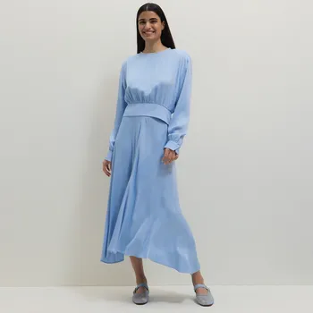 Dámská sukně Reserved - Asymetrická midi sukně - světle modrá - 477EN-50X - 477EN-50X-S