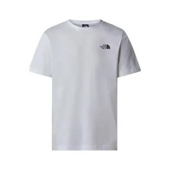 Pánské tričko The North Face S/S REDBOX TEE Men TNF WHITE bílá S