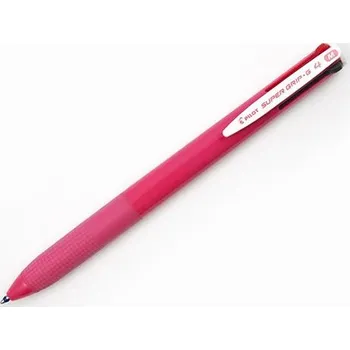 Kancelářské potřeby PILOT Super Grip-G4 KP M 0.27 mm, 4barevka, růžové