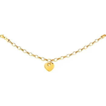 Náramek Zlatý náramek - srdce - AP535-3198