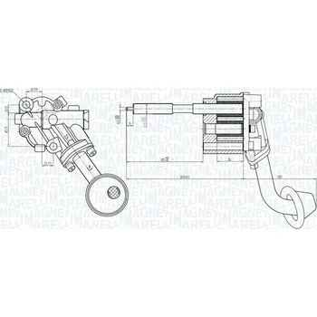 Olejové čerpadlo Olejové čerpadlo MAGNETI MARELLI 351516000057