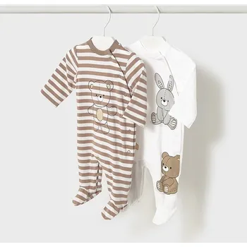 Dětský overall Set 2 ks overálků Mayoral 1709/15 - vel. 0-1m,1-2m,2-4m,4-6m,6-9m - 4-6m (vel. 70)