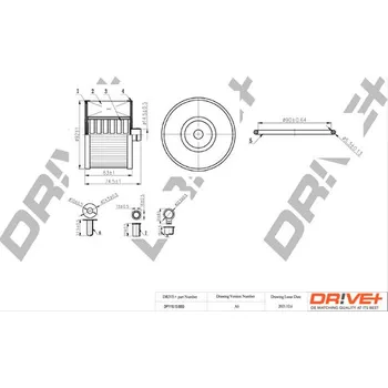 Palivový filtr Palivový filtr Dr!ve+ DP1110.13.0053