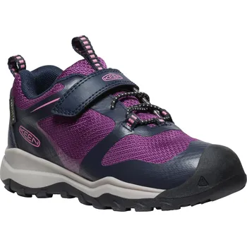 Dívčí obuv Keen WANDURO LOW WP CHILDREN sky captain/charisma dětské boty