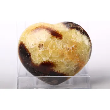 Drahý kámen Magieprirody.cz Srdce Septárie 61 x 53 mm 127 g přírodní kámen #D306