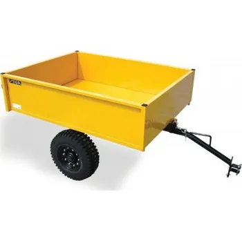 Zahradní traktor Vozík VARES TR220S - pro traktory STIGA žlutý - nápis STIGA - poslední kus VARES VARES TR220S