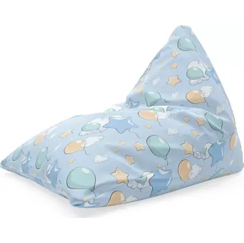 Sedací pytel Sedací vak Triangl Dětské tanky: 120 x 100 x 100 cm - Sablio