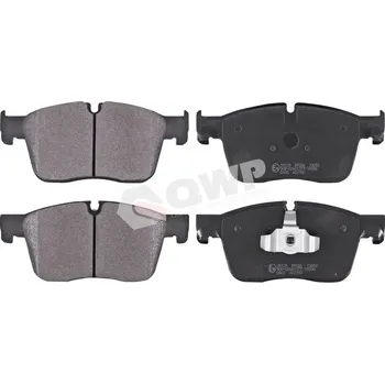 Brzdová destička Sada brzdových destiček, vždy 4 kusy v sadě QWP WBP1333