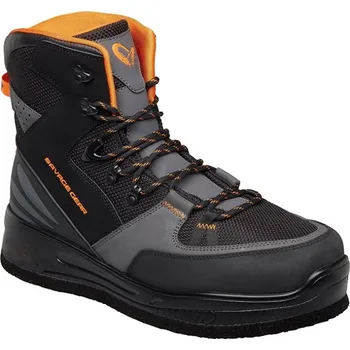 Rybářské oblečení Brodící Boty Savage Gear SG8 Felt Wading Boot Velikost 46